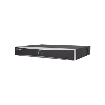 NVR 12 Megapíxel (4K) / 8 canales IP / AcuSense (Evita Falsas Alarmas) / Reconocimiento Facial / 1 Bahía de Disco Duro / HDMI en 4K / Sin Puertos PoE