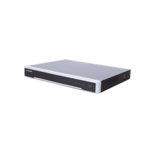 NVR 8 Megapixel (4K) / 16 canales IP / Soporta Cámaras con AcuSense / 2 Bahías de Disco Duro / HDMI en 4K / Sin Puertos PoE+ / Alarmas I/O
