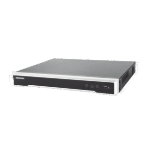 NVR 8 Megapixel (4K) / 16 canales IP / 16 Puertos PoE+ / Soporta Cámaras con AcuSense / 2 Bahías de Disco Duro / Switch PoE 300 mts / HDMI en 4K