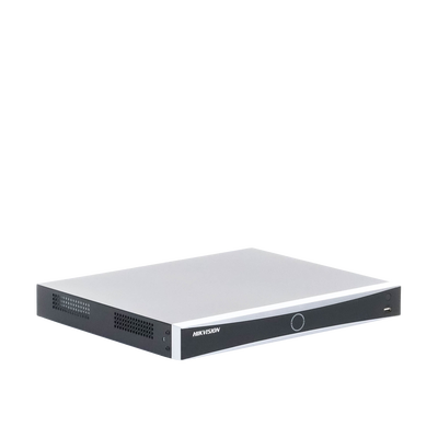 NVR 12 Megapixel (4K) / 16 Canales IP / 16 Puertos PoE+ / Reconocimiento Facial / AcuSense (Evita Falsas Alarmas) / 2 Bahías de Disco Duro / Switch PoE 300 mts / HDMI en 4K / Alarmas I/O / 300 Metros PoE Modo Extendido NVR 12 Megapixel (4K) / 16 Canales IP / 16 Puertos PoE+ / Reconocimiento Facial / AcuSense (Evita Falsas Alarmas) / 2 Bahías de Disco Duro / Switch PoE 300 mts / HDMI en 4K / Alarmas I/O / 300 Metros PoE Modo Extendido