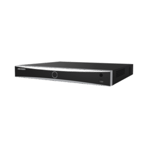 NVR 12 Megapixel (4K) / 32 canales IP / AcuSense (Evita Falsas Alarmas) / Reconocimiento Facial / 2 Bahías de Disco Duro / HDMI en 4K / Sin Puertos PoE+