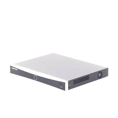 NVR 12 Megapixel (4K) / 32 canales IP / 16 Puertos PoE+ / Recocimiento Facial / AcuSense (Evita Falsas Alarmas) / 2 Bahías de Disco Duro / HDMI en 4K / Alarmas I/O / 300 Metros PoE Modo Extendido NVR 12 Megapixel (4K) / 32 canales IP / 16 Puertos PoE+ / Recocimiento Facial / AcuSense (Evita Falsas Alarmas) / 2 Bahías de Disco Duro / HDMI en 4K / Alarmas I/O / 300 Metros PoE Modo Extendido