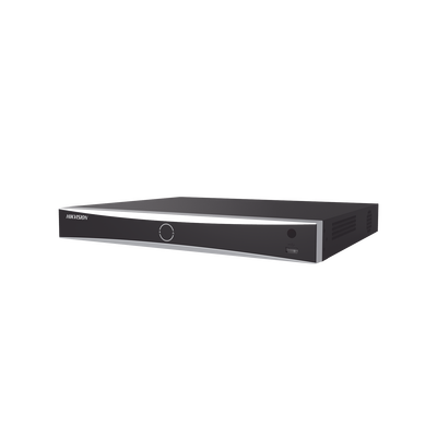 NVR 12 Megapixel (4K) / 32 canales IP / 16 Puertos PoE+ / Recocimiento Facial / AcuSense (Evita Falsas Alarmas) / 2 Bahías de Disco Duro / HDMI en 4K / Alarmas I/O / 300 Metros PoE Modo Extendido NVR 12 Megapixel (4K) / 32 canales IP / 16 Puertos PoE+ / Recocimiento Facial / AcuSense (Evita Falsas Alarmas) / 2 Bahías de Disco Duro / HDMI en 4K / Alarmas I/O / 300 Metros PoE Modo Extendido
