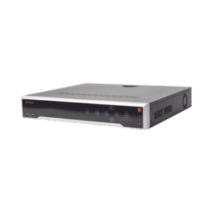 NVR 8 Megapixel (4K) / 16 canales IP /16 Puertos PoE+ / Soporta Cámaras con AcuSense / 4 Bahías de Disco Duro / Switch PoE 300 mts / HDMI en 4K