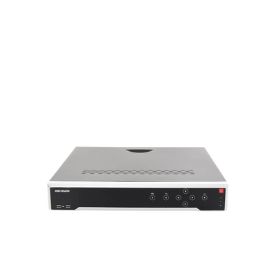 NVR 12 Megapixel (4K) / 16 canales IP / 16 Puertos PoE / Soporta Cámaras con AcuSense / 4 Bahías de Disco Duro / Switch PoE / HDMI en 4K