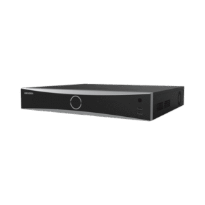 [Acusearch] NVR 12 Megapixel (4K) / 16 canales IP / 16 Puertos PoE+ / AcuSense (Evita Falsas Alarmas) / Reconocimiento Facial / 4 Bahías de Disco Duro / Switch PoE 300 mts / HDMI en 4K / Alarmas I/O