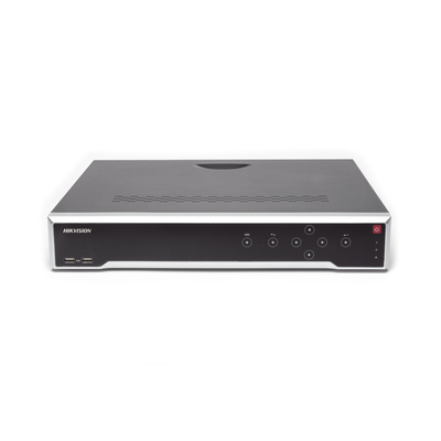 NVR 8 Megapixel (4K) / 32 canales IP / 16 Puertos PoE+ / Soporta Cámaras con AcuSense / 4 Bahías de Disco Duro / Switch PoE 300 mts / HDMI en 4K / Videoanaliticos