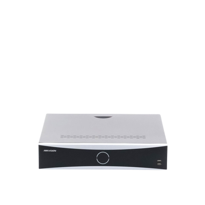 NVR 12 Megapixel (4K) / 32 Canales IP / Reconocimiento Facial / AcuSense (Evita Falsas Alarmas) / 8 Bahías de Disco Duro / 2 HDMI en 4K / Alarmas I/O NVR 12 Megapixel (4K) / 32 Canales IP / Reconocimiento Facial / AcuSense (Evita Falsas Alarmas) / 8 Bahías de Disco Duro / 2 HDMI en 4K / Alarmas I/O