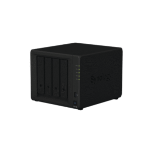 Servidor NAS de escritorio con 4 bahías / Expandible a 9 bahías / Hasta 108 TB / Soporta Hasta 40 Cámaras