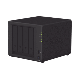 Servidor NAS de escritorio con 4 bahías / Expandible a 9 bahías / Hasta 144 TB