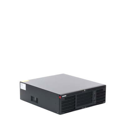 [Doble Poder de Decodificación] NVR 32 Megapixel (8K) / 128 Canales IP / AcuSense / ANPR / Conteo de Personas / 16 Bahías de Disco Duro / 2 Tarjetas de Red / Soporta RAID con Hot Swap / 2 HDMI en 8K / POS / Alarmas I/O / Smart Search