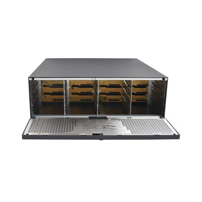 NVR 12 Megapixel (4K) / 32 Canales IP / Soporta Cámaras AcuSense / 16 Bahías de Disco Duro / 2 Tarjetas de Red / Soporta RAID con Hot Swap / HDMI en 4K / Soporta POS