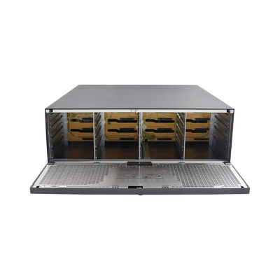 NVR 12 megapixel (4K) / 64 canales IP / Soporta Cámaras con AcuSense / 16 Bahías de Disco Duro / 2 Tarjetas de Red / Soporta RAID con Hot Swap / HDMI en 4K / Soporta POS