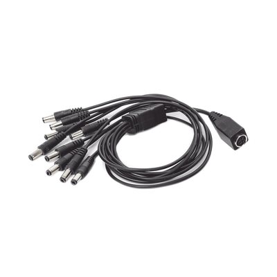Cable con 9 Vías para Alimentar 8 Cámaras TURBOHD y DVR TURBOHD epcom / HIKVISION Cable con 9 Vías para Alimentar 8 Cámaras TURBOHD y DVR TURBOHD epcom / HIKVISION