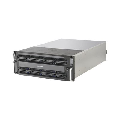 Servidor de Almacenamiento en Red / Soporta 24 Discos Duros (No incluye Discos Duros) / RAID / Graba 1024 canales IP / Doble procesador