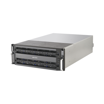 Servidor de Almacenamiento en Red / Soporta 24 Discos Duros (Incluye 7 Discos de 25 TB) / Soporta Hasta 180 Canales / Controlador Simple