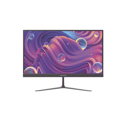 Monitor LED Full HD (1080p) de 21.5" / Ideal para CCTV, Oficina y Hogar / Entrada HDMI-VGA / Montaje VESA ( 75 X 75) / Uso 16/7 / Backlight E-LED / Ultra Delgado