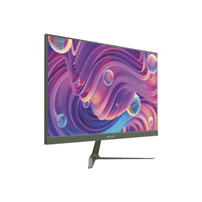 Monitor LED Full HD (1080p) de 23.8" / Ideal para CCTV, Oficina y Hogar / Entrada HDMI-VGA / Montaje VESA ( 75 X 75) / Uso 16/7 / Backlight E-LED / Ultra Delgado