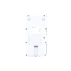 Terminal Min Moe PoE & WiFi de Reconocimiento Facial y Huella con Lector MIFARE / Exterior IP65 / Hasta 1.5 mts en Lectura de Rostro / Soporta P2P / 1,500 Rostros / 3,000 Huellas / Salida 12 Vcd para Chapa / PoE / SIP Estandar / HIK-IA