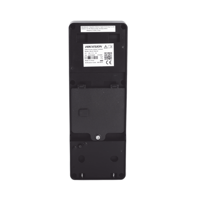 2 EN 1 / Lector Biométrico IP65 con Función de Videoportero y lector QR Incluida/ Llamada a APP de Smartphone Hik-Connect P2P (No requiere monitor) / Soporta Tarjetas - Huellas - Códigos QR / Cámara 2 MP Compatible con DVRs y