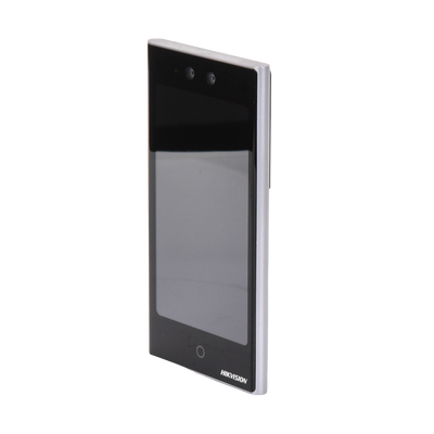 Terminal Facial WiFi con pantalla de 7" / Exterior IP65 / 10,000 Rostros y 50,000 Tarjetas / 10,000 Huellas (Módulo Opcional) / ISAPI / ISUP 5.0 / Codigos QR y Bluethooth / Intercom SIP Estandar / HIK-IA