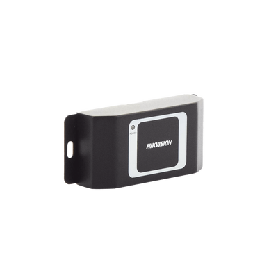 Módulo esclavo para instalaciones SEGURAS en Controles de Acceso Hikvision / Compatible con Biometricos Faciales Min Moe / Conexión RS-485 / Soporta botón de salida y chapa.