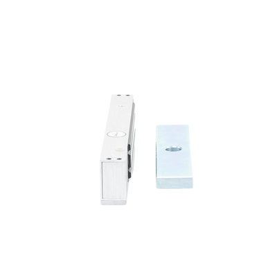 Chapa Magnética de 617 Lbs (280 Kg) / Montaje en Puerta Normal o de Vidrio / Certificado CE / Uso en Interior / Indicador LED / Magnetismo Anti-residual