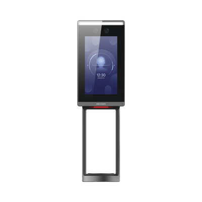 Terminal de Reconocimiento Facial Con Montaje en Poste / Camara de 2 MP Gran Angular / HIK-IA Terminal de Reconocimiento Facial Con Montaje en Poste / Camara de 2 MP Gran Angular / HIK-IA