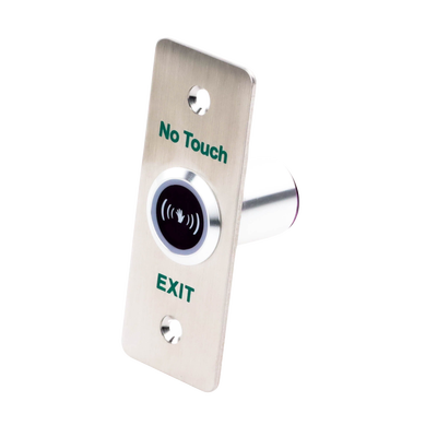 Botón de Salida Sin Contacto / LED Indicador / Normalmente Abierto y Cerrado / Distancia Ajustable de Detección Botón de Salida Sin Contacto / LED Indicador / Normalmente Abierto y Cerrado / Distancia Ajustable de Detección