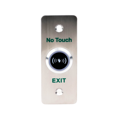 Botón de Salida Sin Contacto / LED Indicador / Normalmente Abierto y Cerrado / Distancia Ajustable de Detección Botón de Salida Sin Contacto / LED Indicador / Normalmente Abierto y Cerrado / Distancia Ajustable de Detección