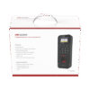 Kit de Control de Acceso TODO INCLUIDO con Lector de Huellas y Tarjetas / 3,000 Huellas / Compatible con App Hik-Connect / Incluye Electroimán Botón de Salida y Montajes Z y L para imán (DS-K1T804)