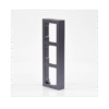 Base de 3 Espacios para Videoportero IP Hikvision / Instalación en SUPERFICIE