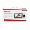 Kit de Videoportero Analógico de Plastico / IP a 4 Hilos con Función de Llamada a App Hik-Connect / Monitor se Conecta a Internet por Cable o WiFi y por 4 Hilos al Frente de Calle / Expandible a Mas Equipos