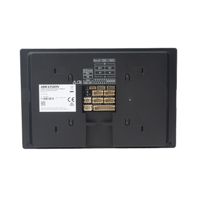 Kit de Videoportero Hibrido TurboHD con Pantalla LCD touch de 7" Wi-Fi / Frente de Calle para Exterior de Policarbonato / 720p (1 Megapíxel )130° de Visión (Gran Angular) / Llamada a App Hik-Connect