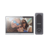 Kit de Videoportero Hibrido TurboHD con Pantalla LCD touch de 7" Wi-Fi / Frente de Calle para Exterior de Policarbonato / 720p (1 Megapíxel )130° de Visión (Gran Angular) / Llamada a App Hik-Connect