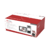 Kit de Videoportero IP PoE Estandar con llamada a App de Smartphone (Hik-Connect) / Apertura con Tarjeta MIFARE / Frente de calle IK08 & IP65 / Soporta 2 puertas