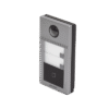 Videoportero IP (IP65 + IK08) con Llamada y apertura desde APP Hik-Connect / Soporta 2 Departamentos / PoE Estandar / Interfaz WEB para configuración / 2 puertas