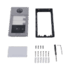 Videoportero IP 2 Megapixel / Llamada y Apertura Remota desde App Hik-Connect (requiere monitor) / PoE / Exterior IP65 + Antivandalico IK08 / 2 Departamentos / Apertura con Tarjeta / Soporta 2 Puertas y hasta 6 Monitores