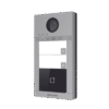 Videoportero IP 2 Megapixel / Llamada y Apertura Remota desde App Hik-Connect (requiere monitor) / PoE / Exterior IP65 + Antivandalico IK08 / 2 Departamentos / Apertura con Tarjeta / Soporta 2 Puertas y hasta 6 Monitores