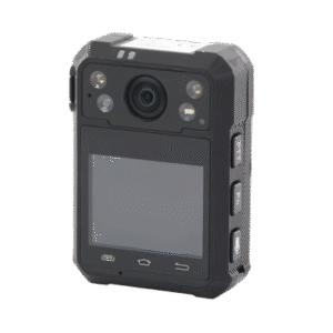 Body Camera Portátil / Grabación a 1920 × 1080p / Pantalla Frontal 1.77" TFT / Conexión Remota 4G / WiFi / GPS / Fotos de Hasta 40 Megapixel / IP68 / H.265 / 128 GB de Almacenamiento / Microfono Integrado