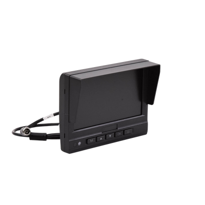 Monitor y Botones de 7" LCD / Compatible con DVR Móvil HIKVISION / Conector Tipo Aviación Monitor y Botones de 7" LCD / Compatible con DVR Móvil HIKVISION / Conector Tipo Aviación