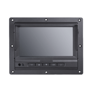 Monitor y Botones de 7" LCD / Compatible con DVR Móvil HIKVISION / Conector Tipo Aviación