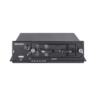 DVR Móvil 1080P / 4 Canales TURBO + 4 Canales IP / Soporta 4G / WiFi / GPS / Soporta HDD / Entrada y Salida de Alarmas / Salida de Vídeo