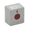 Botón de Pánico Cableado / Compatible con Cualquier Panel de Alarma / LLave de Seguridad / NA/NC / Material Retardante al Fuego (ABS)