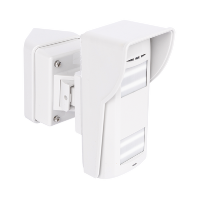 (AX HUB) Detector Dual-Tech Inalámbrico para Exterior + Montaje de Pared + Adaptador