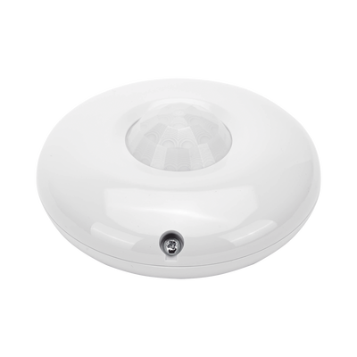 Sensor PIR de Movimiento con Cobertura de 360° / Rango de Detección 12 mts / Uso en Interior Sensor PIR de Movimiento con Cobertura de 360° / Rango de Detección 12 mts / Uso en Interior
