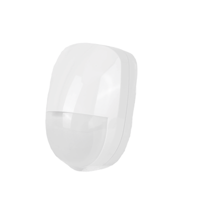 Detector PIR Cableado para Interior / Inmunidad a Mascotas / Rango de Detección de 18 mts / Angulo de 85.9° de Cobertura