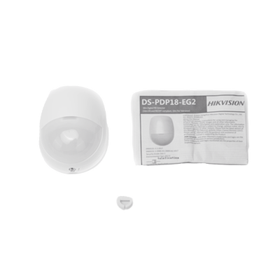 Detector PIR Cableado para Interior / Inmunidad a Mascotas / Rango de Detección de 18 mts / Angulo de 85.9° de Cobertura