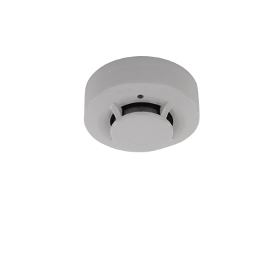 Detector de Humo Fotoeléctrico No Direccionable de 4 Hilos / Ideal para Cualquier Panel de Alarma Cableado / Indicadores LED