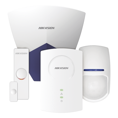 KIT Sensores Inalámbricos para Panel Híbrido / 1 Expansor de 8 Zonas Inalámbricas / 1 Contacto Magnético / 1 Sensor PIR para Interior / 1 Sirena para Exterior KIT Sensores Inalámbricos para Panel Híbrido / 1 Expansor de 8 Zonas Inalámbricas / 1 Contacto Magnético / 1 Sensor PIR para Interior / 1 Sirena para Exterior